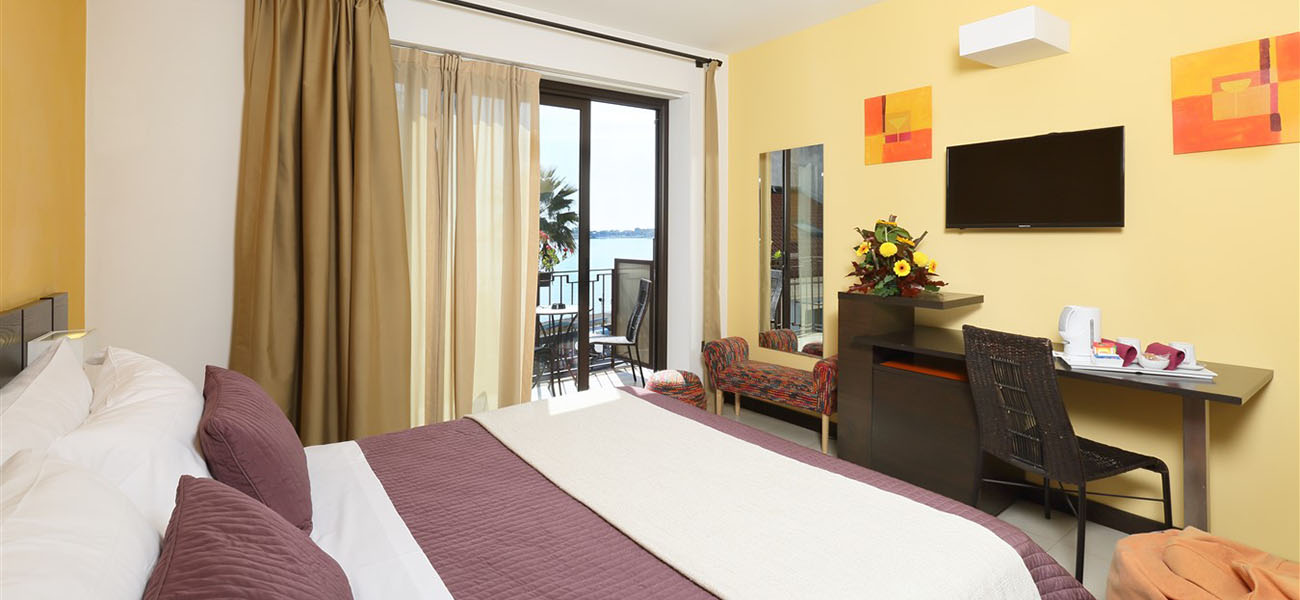 Hotel San Giovani - Superior with Sea View and Balcony - Giardini Naxos