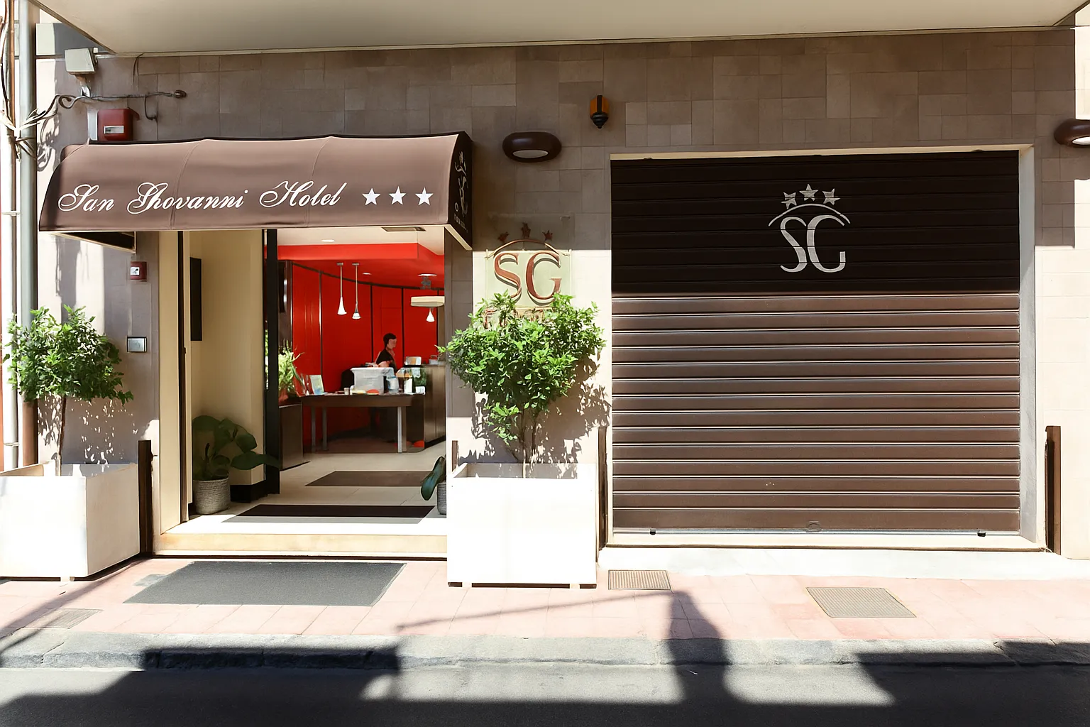 Hotel San Giovanni in Giardini Naxos.