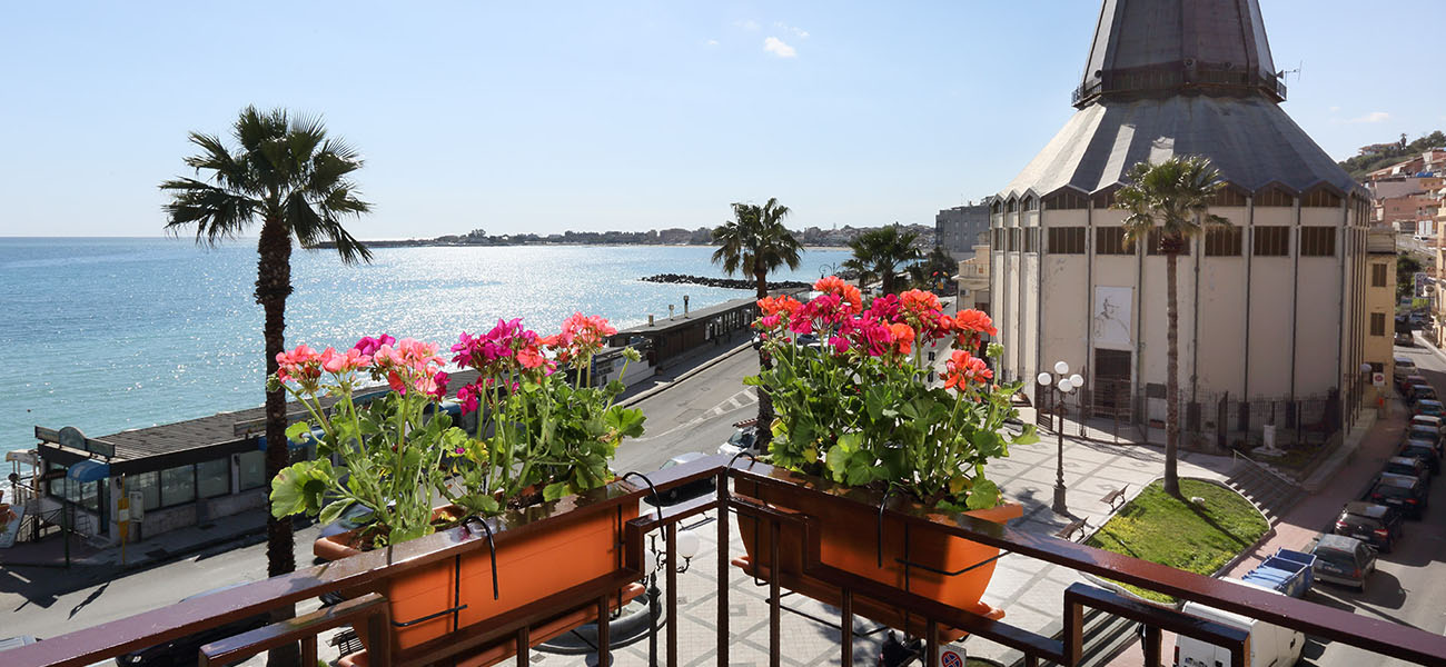 Hotel San Giovani - Double with Balcony and Sea View - Giardini Naxos